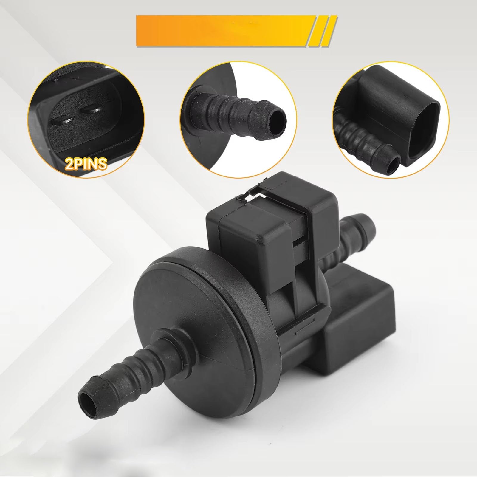 Compatible Avec RS5 2013-2016 Pour S5 2008-2012 Pour S6 2007-2011 Électrovanne À Vide De Voiture Réservoir De Vapeur 06E906517A