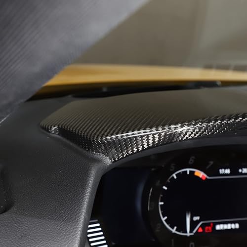 Miniatura 5 de Accesorios de fibra de carbono real para interiores, control central, cubierta de panel de protección decorativa para Toyota Supra GR A90 A91 MK5