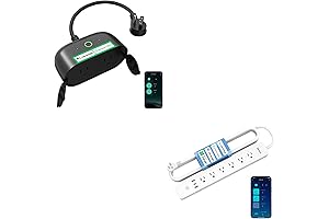Smart Home Control Power Strip with Wi-Fi Outlet
