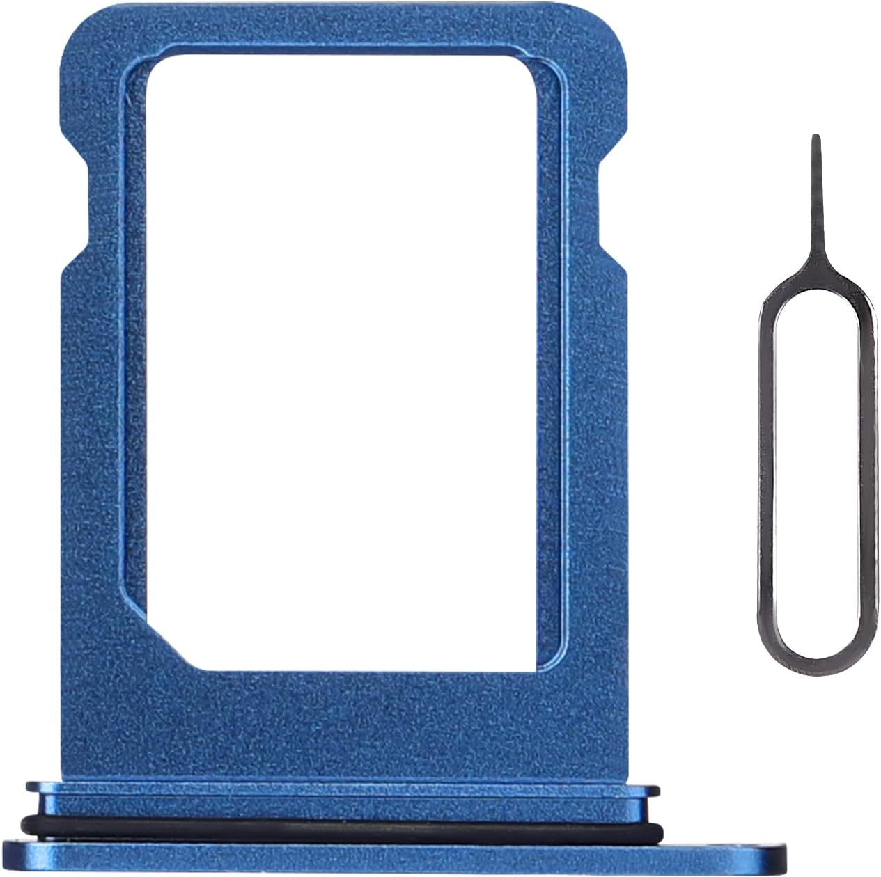 for iPhone 13 Mini Blue Single SIM Card Tray Slot Replacement | SIM Ejector Sim Card Tray Holder Adapter Repair Replace Mobile Phone for iPhone 13mini A2626 A2628 A2629 A2630