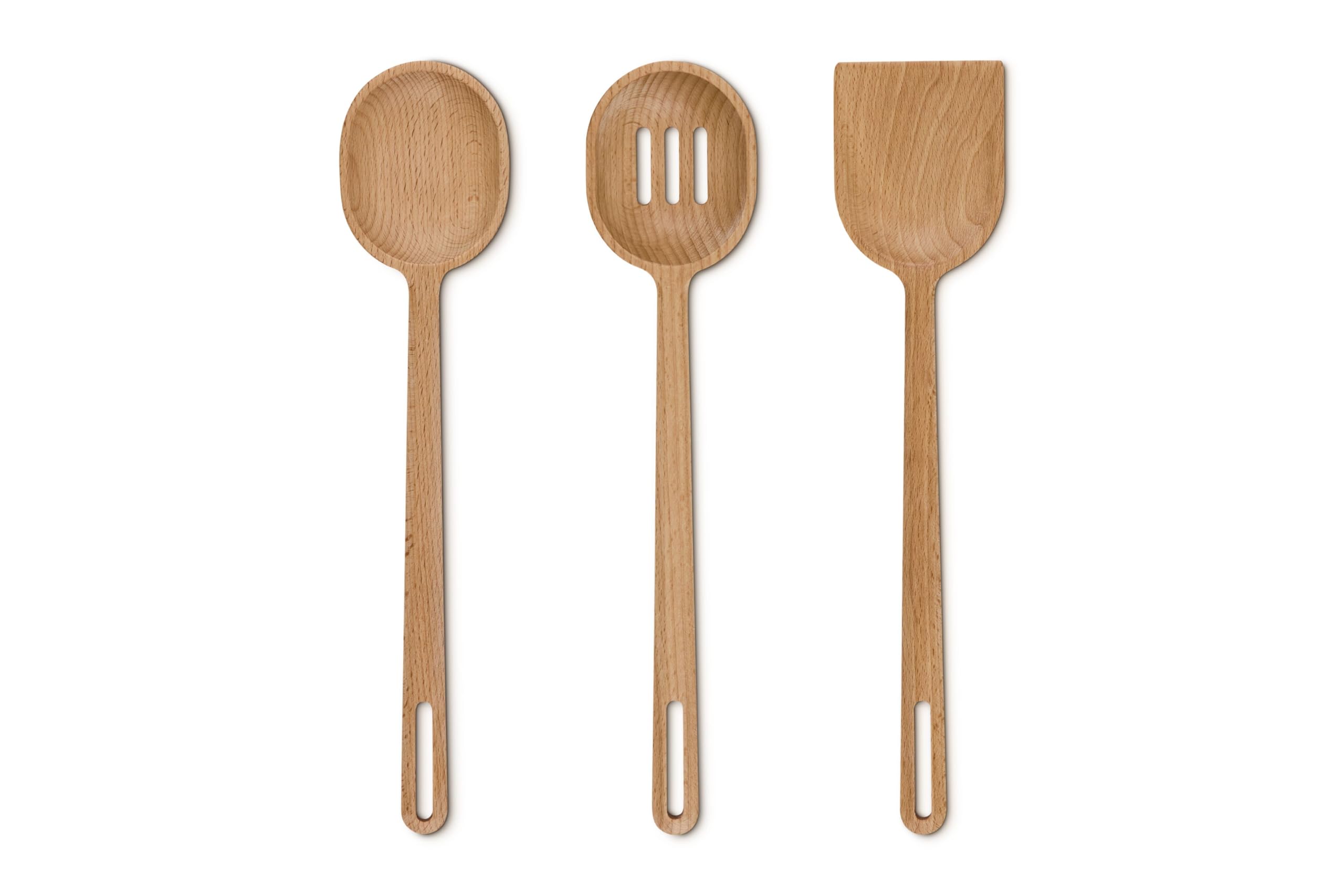 Le Creuset Signature Wooden Tools Set, 3-piece