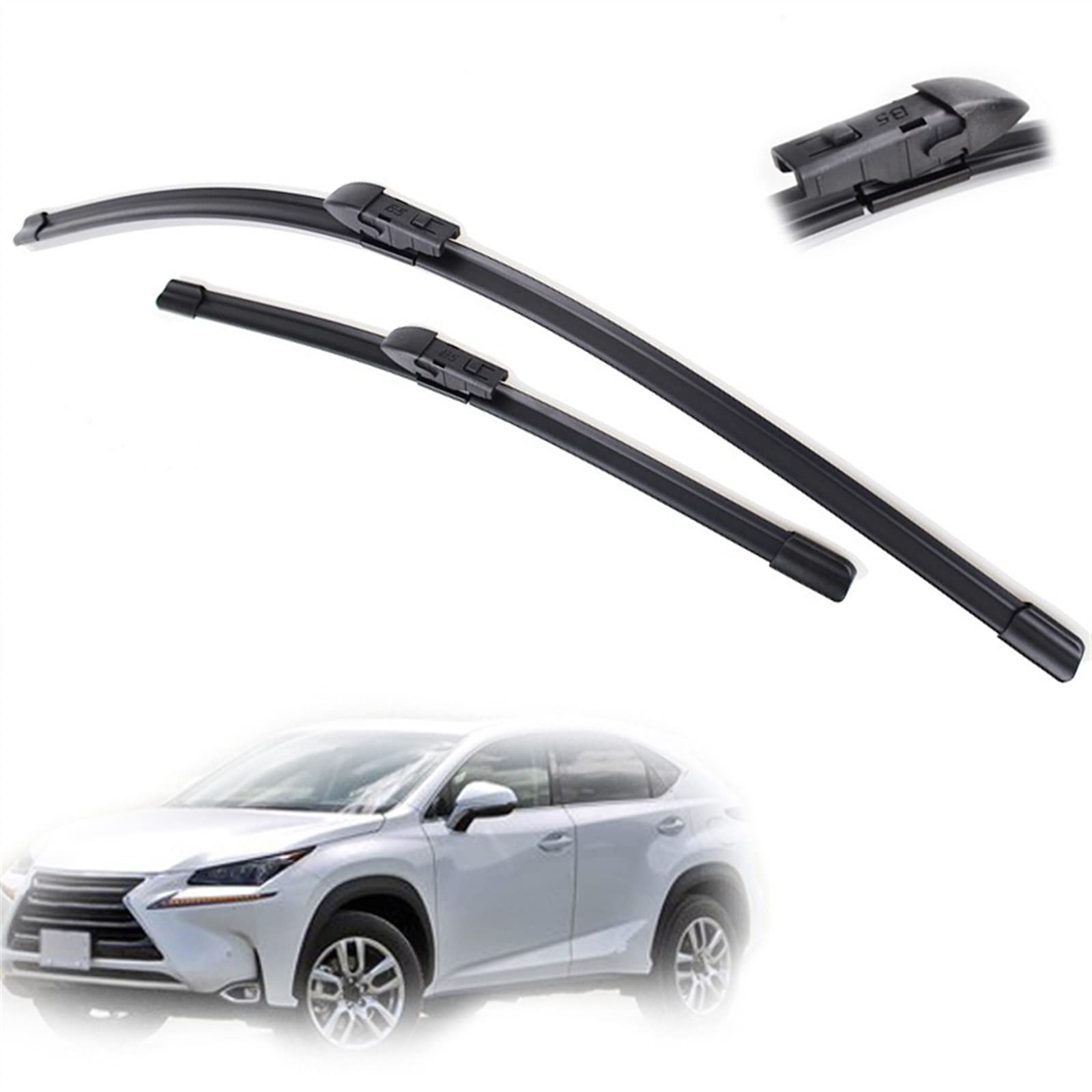 Essuie-glace avant Lexus NX200 NX300h kit balais 26 16 pouces