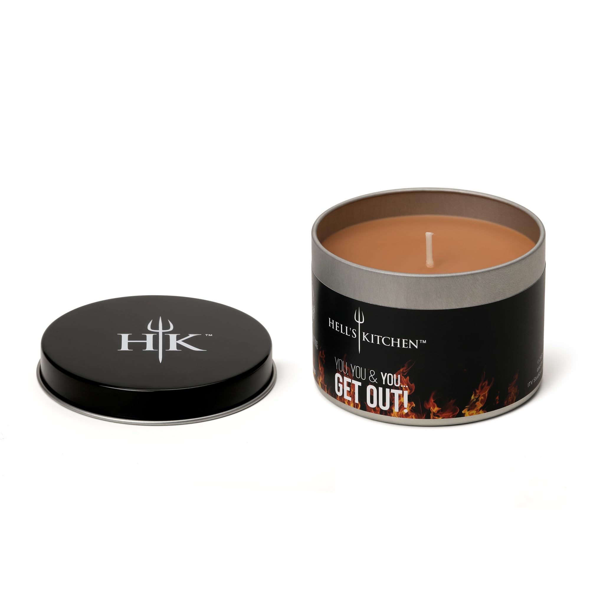Hell's Kitchen Orange, Lemon & Thyme Tin Candle Medium Brown