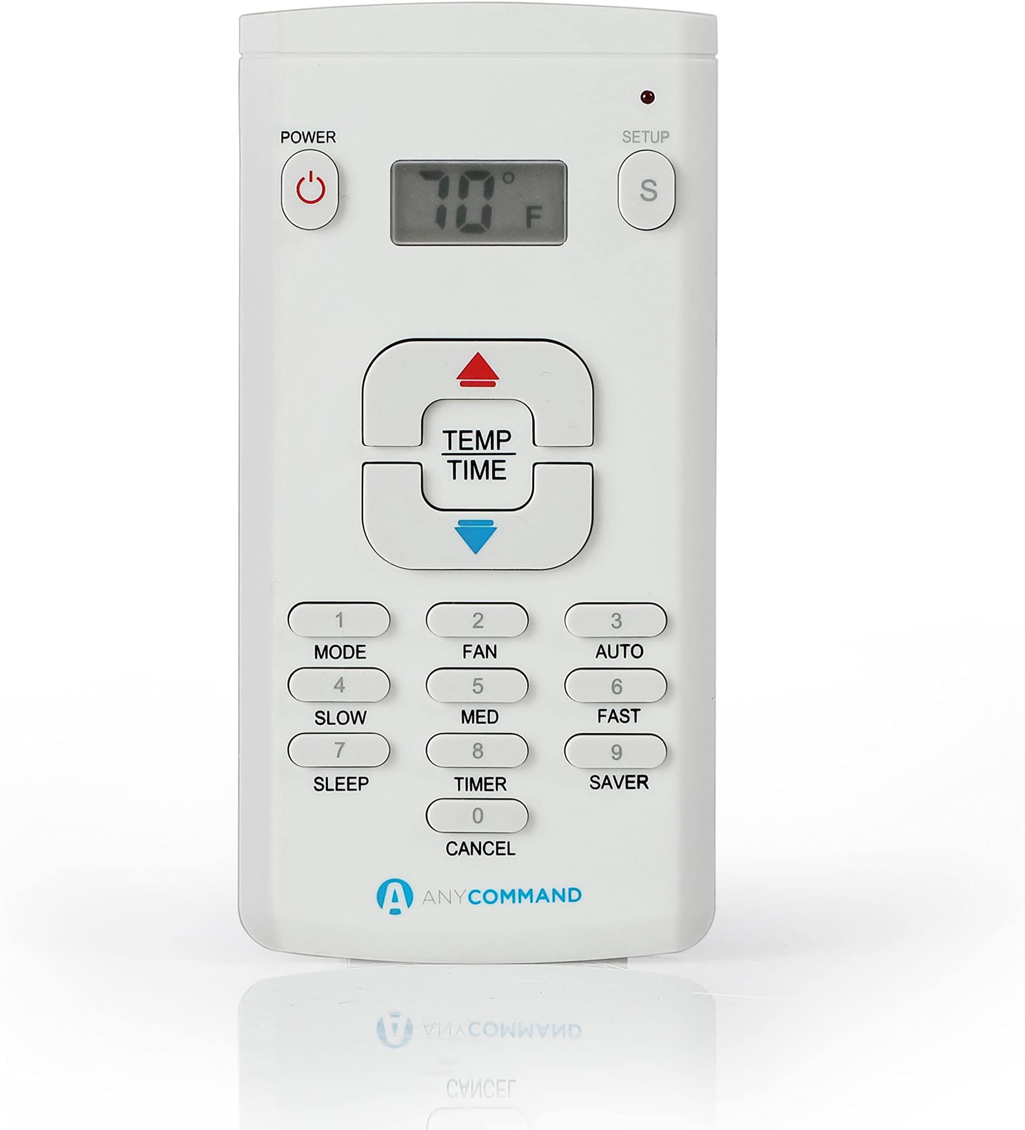 AC Remote for Over 60 Brands, Universal Air Conditioner Remote Control, Lightweight AC Remote Control Universal with Multiple Modes, LED Display & Magnetic Back