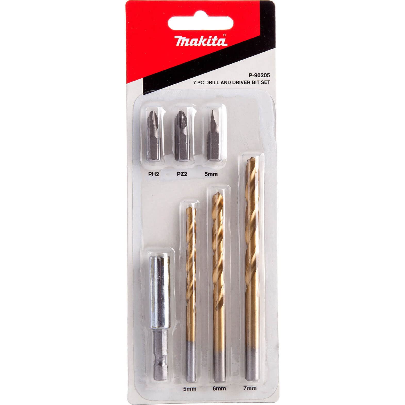 MAKITA P-90205 (7pc) Drill & driver set