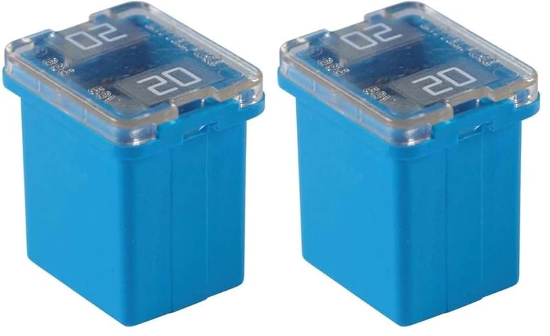Elo fusível Bussmann FMX-20LP Low Profile FMX 20 A azul – Pacote com 2 unidades