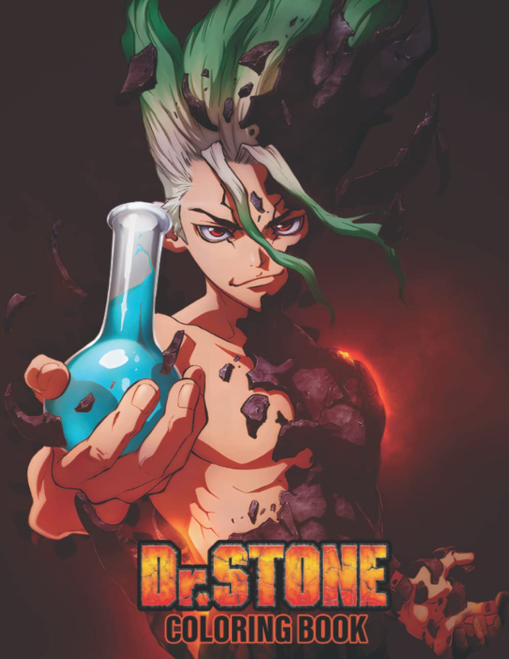 Dr Stone Coloring Book: New Creations Amazing gift for All Child and Adults with High Quality Image.– 40+ Pages with Quality Images.