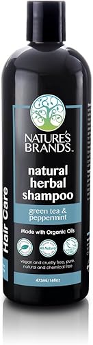 Miniatura 5 de Champú natural de Herbal Choice Mari (lavanda y caléndula, botella de 8 onzas líquidas) - Hecho con ingredientes orgánicos - Sin productos químicos