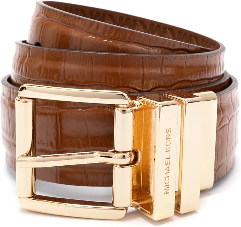 Cinturón reversible de 1,5 pulgadas para mujer, accesorio elegante y versátil para uso diario