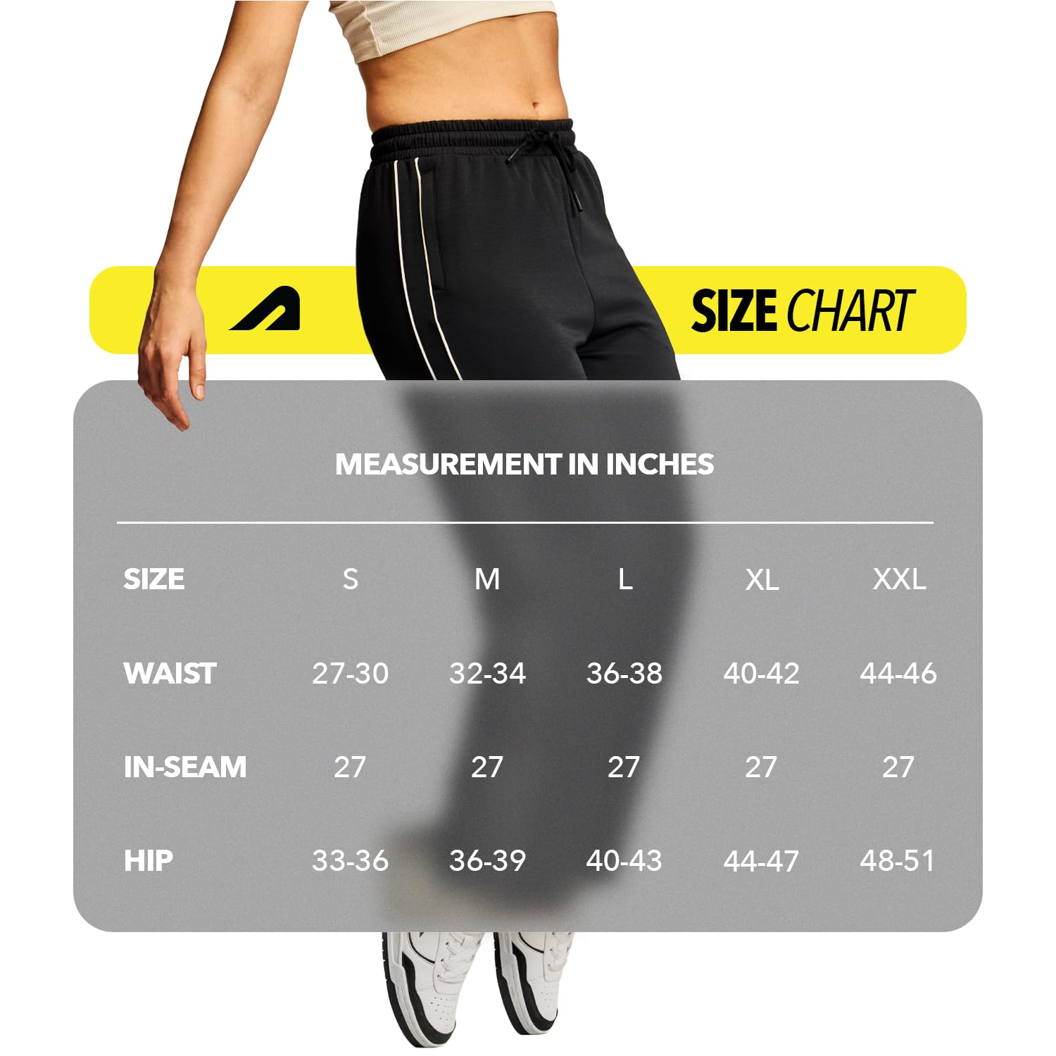 Boldfit Pantaloni da allenamento da donna, pantaloni da donna a gamba larga, pantaloni fitness con tasche, coulisse regolabile in vita, bassi per allenamento e corsa, pantaloni sportivi da donna