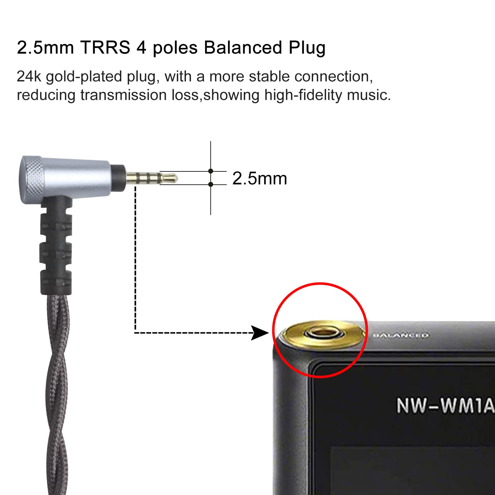 Replacement Cable For SENNHEISER Headphones HD650 HD600 HD580 HD535 - View #9