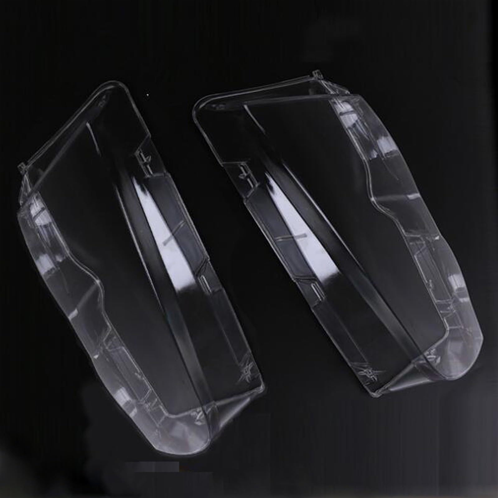 Phare coque couverture d'objectif pour BMW E46 1998-2002 en verre transparent