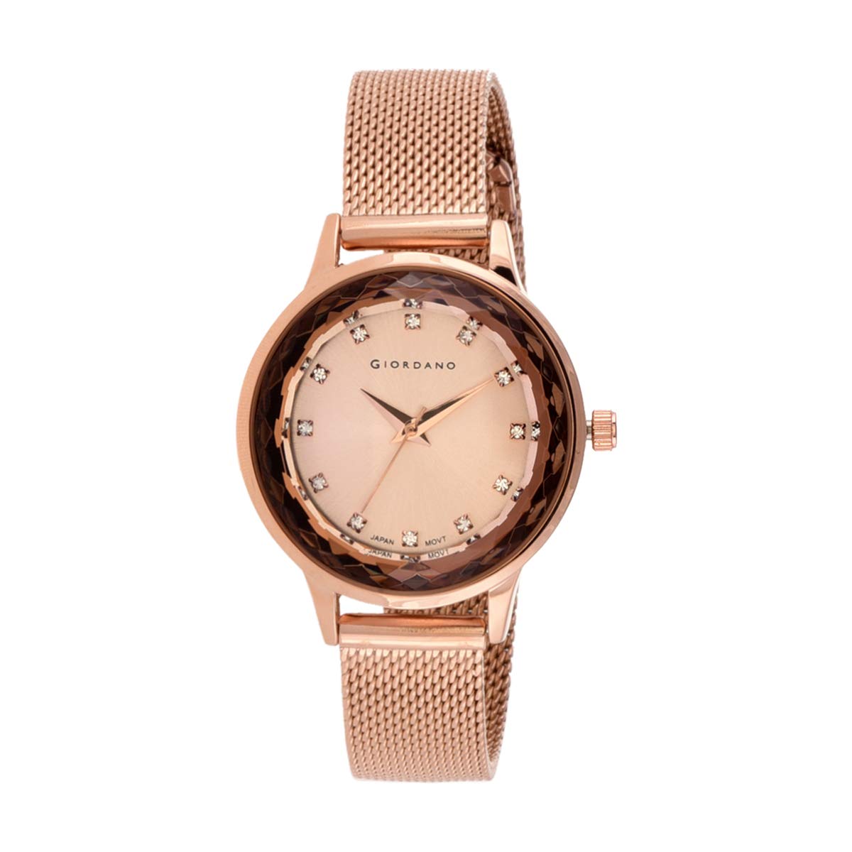 Giordano Analogue Rose Gold Dial Womens Watch (B07NQKC3C4) Amazon Price History, Amazon Price Tracker