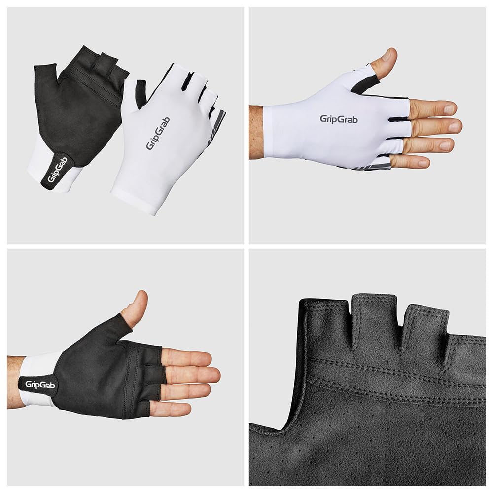 GripGrab Gripgrab Faststream Aero Kurzfinger Handschuhe - Guanti da Ciclismo Unisex Adulto