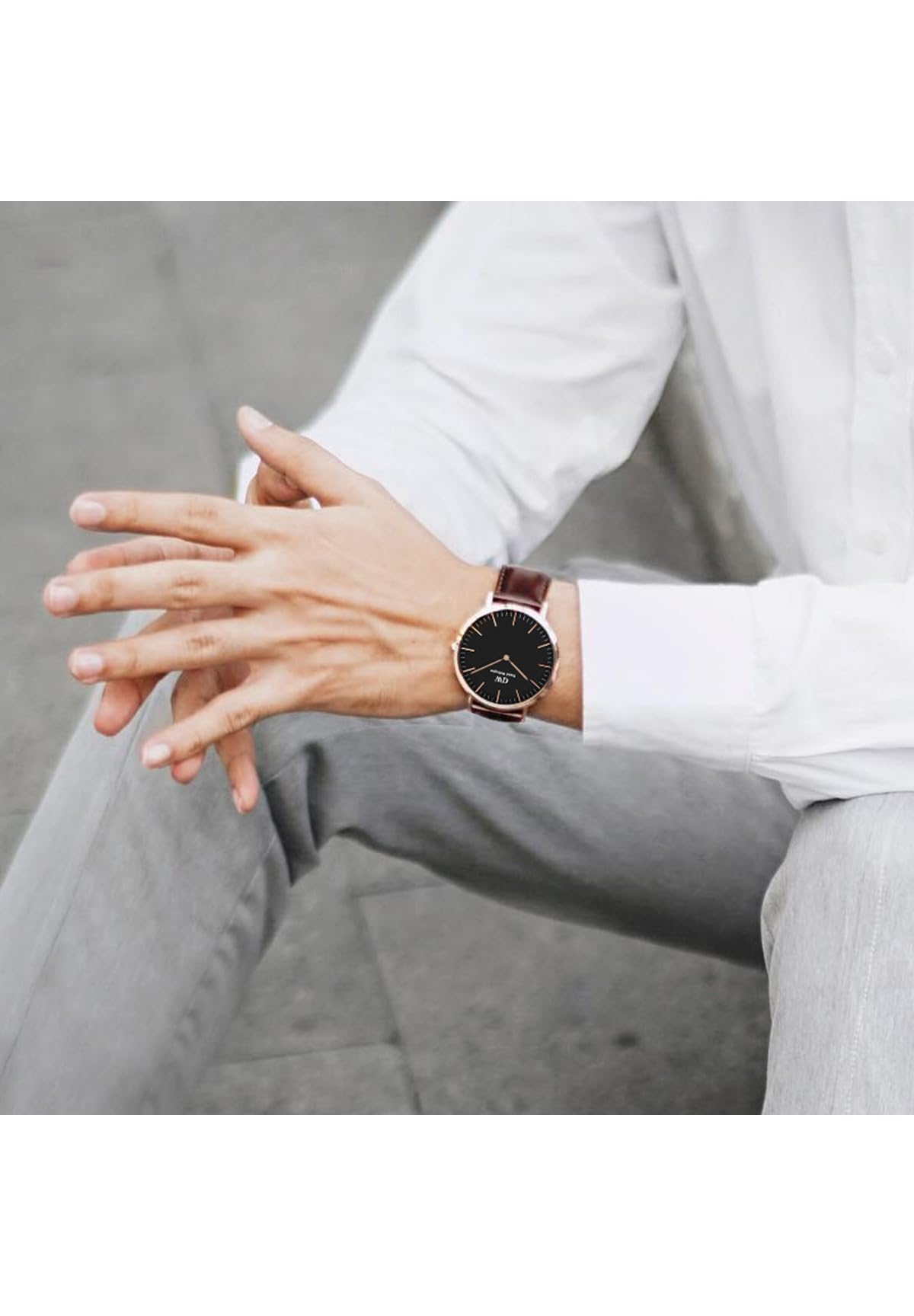 Daniel Wellington Classic Orologi Rose Gold Leather