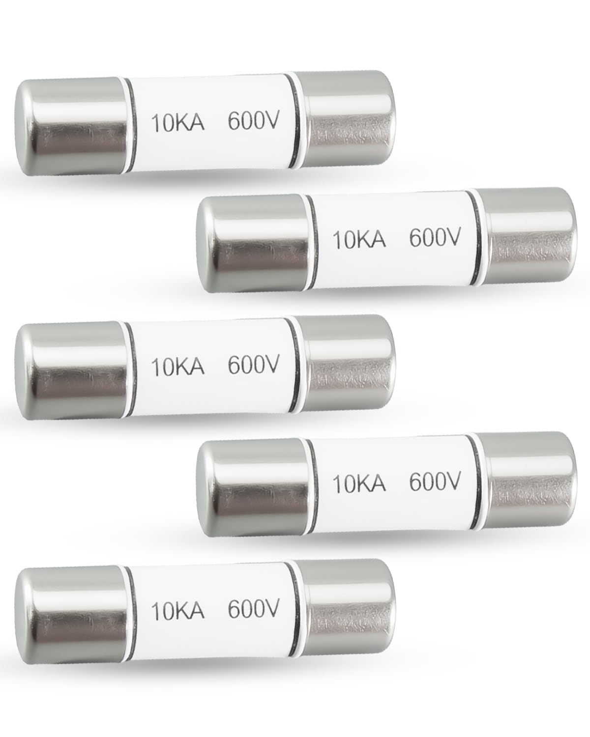 5Pcs 0.5A HV510 500mA 600V AC/DC Ceramic Fuse 5x20mm for Digital