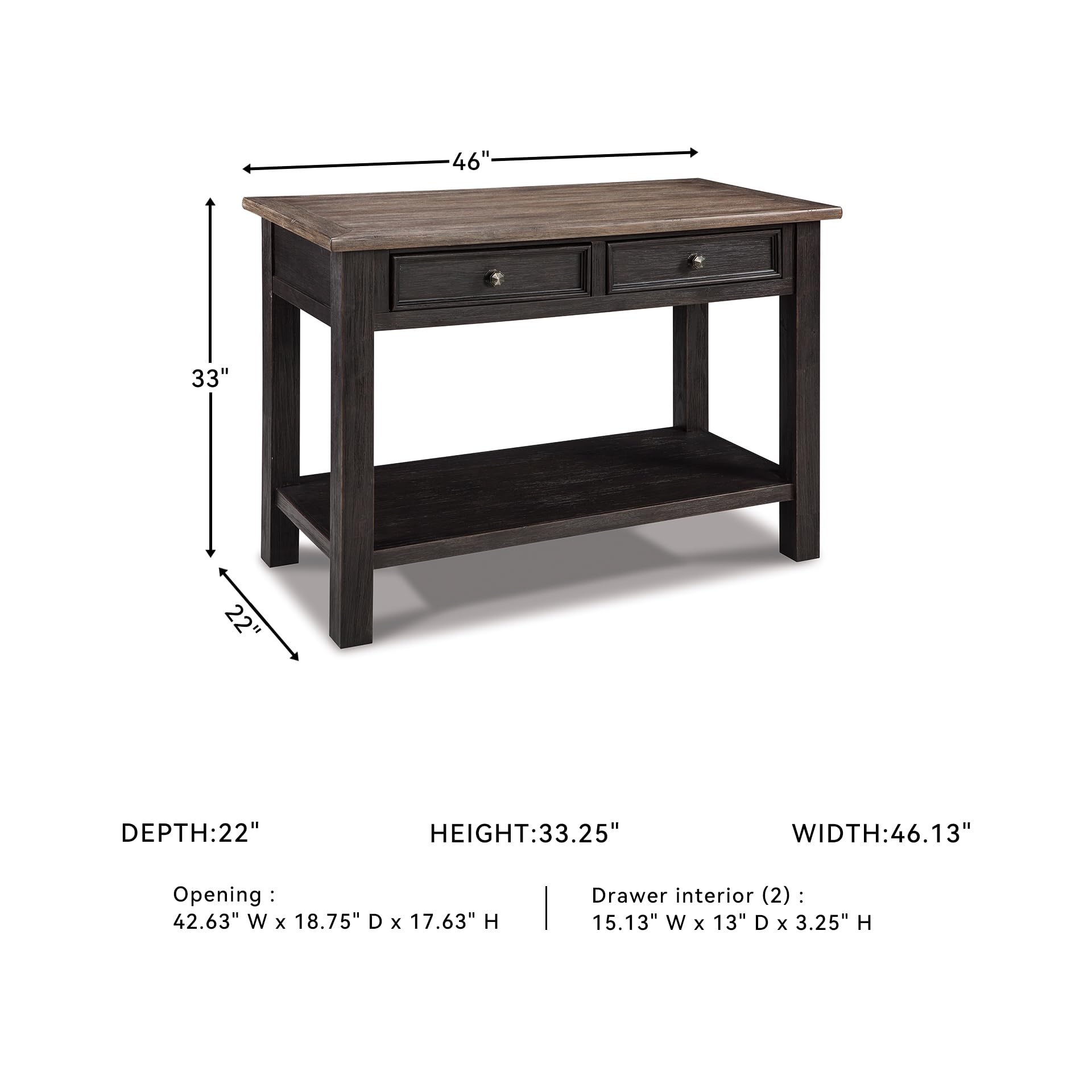 Amazon.com: Signature Design by Ashley Tyler Creek Modern