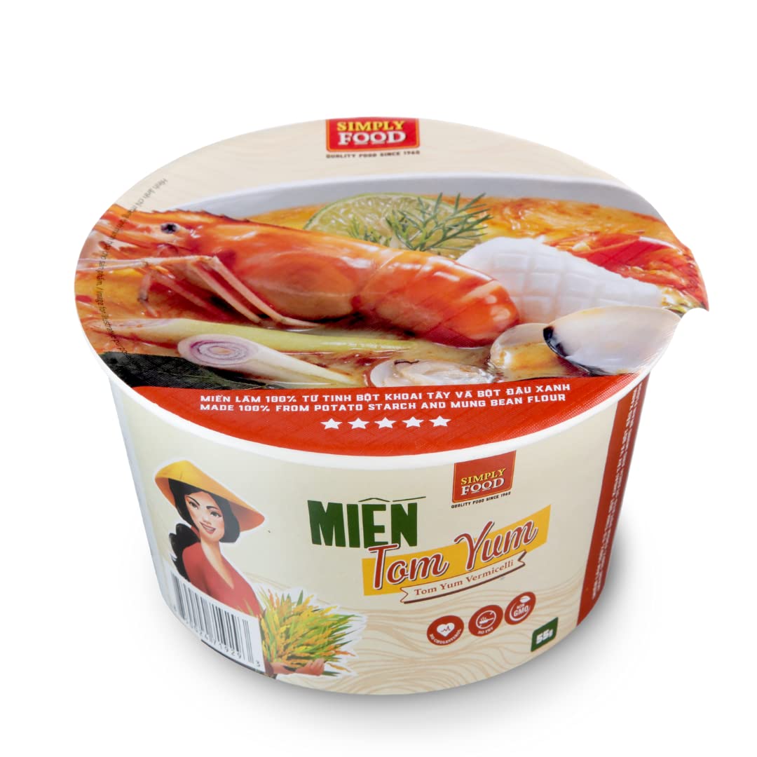 Amazon.com: SIMPLY FOOD Instant Thai-Styled Tom Yum Glass Noodles