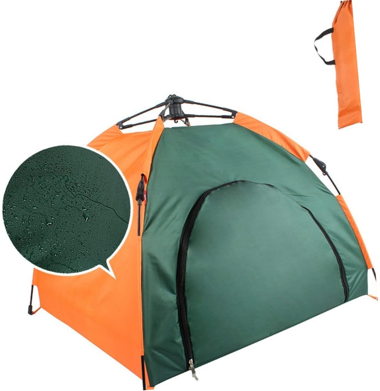 POPETPOP Large Dog Beach Pet Tent Rain Shelter for Dogs Waterproof Outdoor Tent Sunscreen Foldable Easy to Store