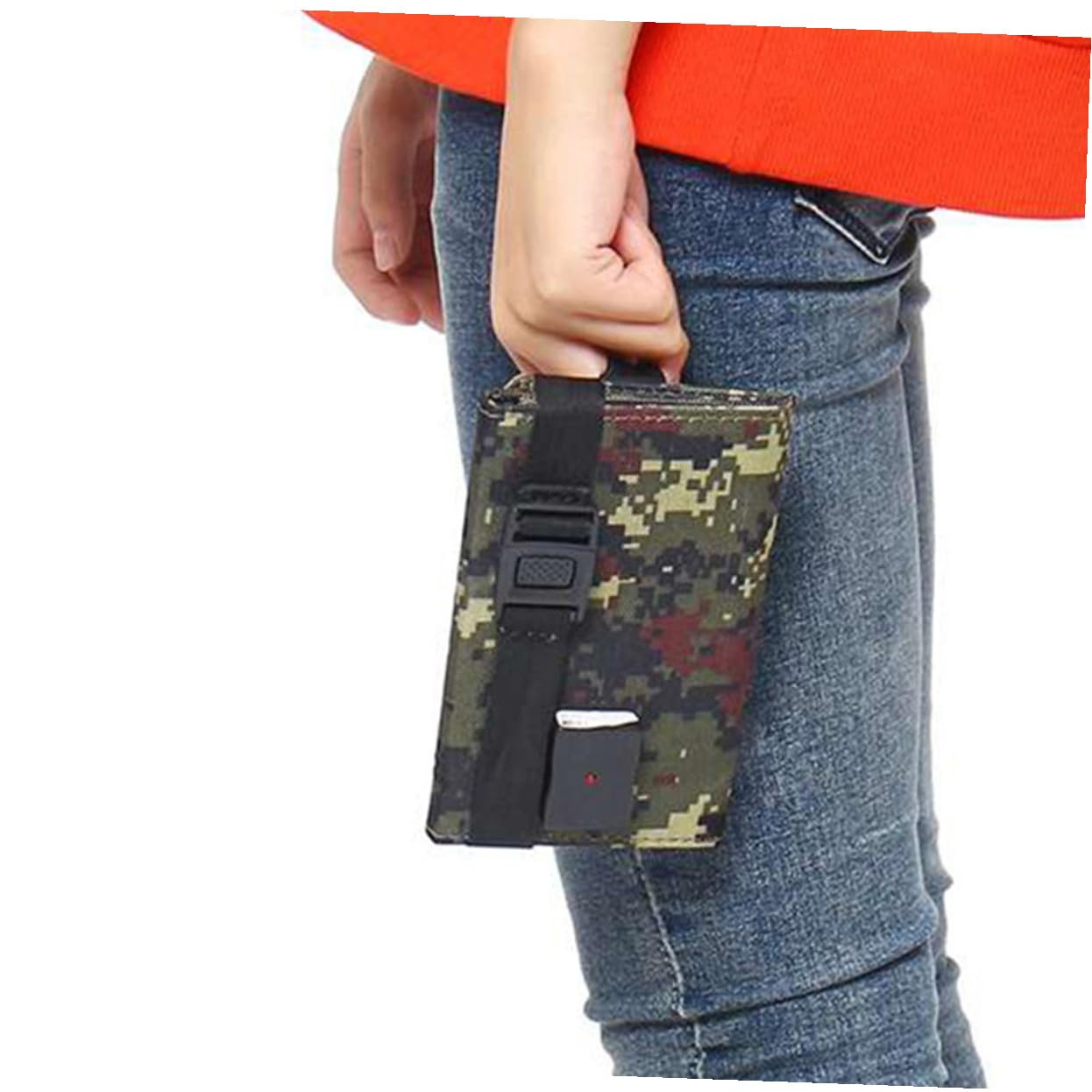 Kisangel Cargador Solar Portátil USB Plegable para Camping y Exterior Herramienta de Carga Solar Profesional para Teléfonos y Baterías