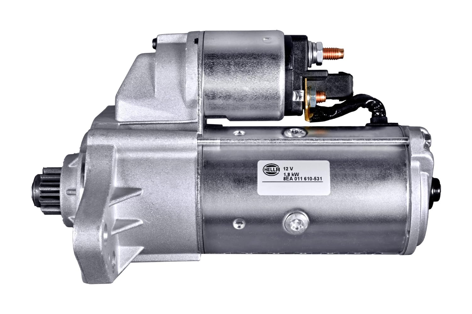 HELLA 8EA 011 610-531 Motor de arranque - 12V - 1.8kW