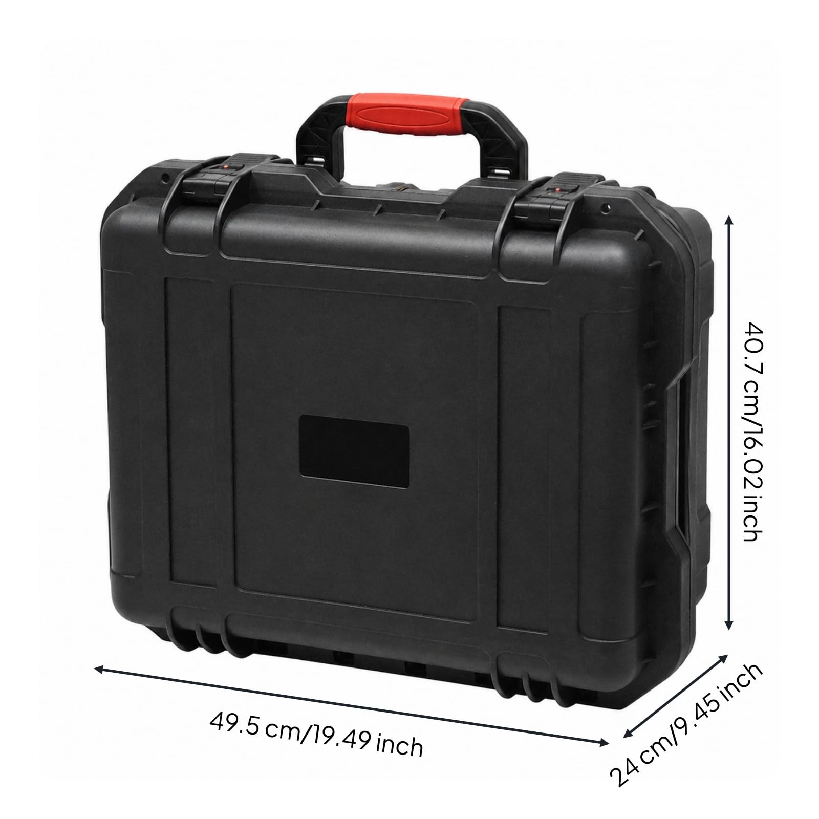 Valigetta Protettiva Rigida Antiurto Custodia Rigida in PP Robusta Valigetta da Trasporto per Professionisti Dell'immagine, Musicisti, 495 407 240MM