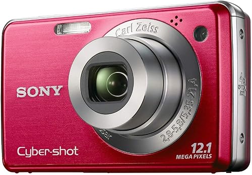 Miniatura 5 de Sony Cyber-shot DSC-W230 - Cámara digital de 12 MP con zoom óptico 4x y estabilización de imagen de disparo súper constante (azul oscuro) Azul,Negro