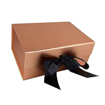 Amazon.com: PACK2PACK Luxury Foldable Gift Box with Fixed