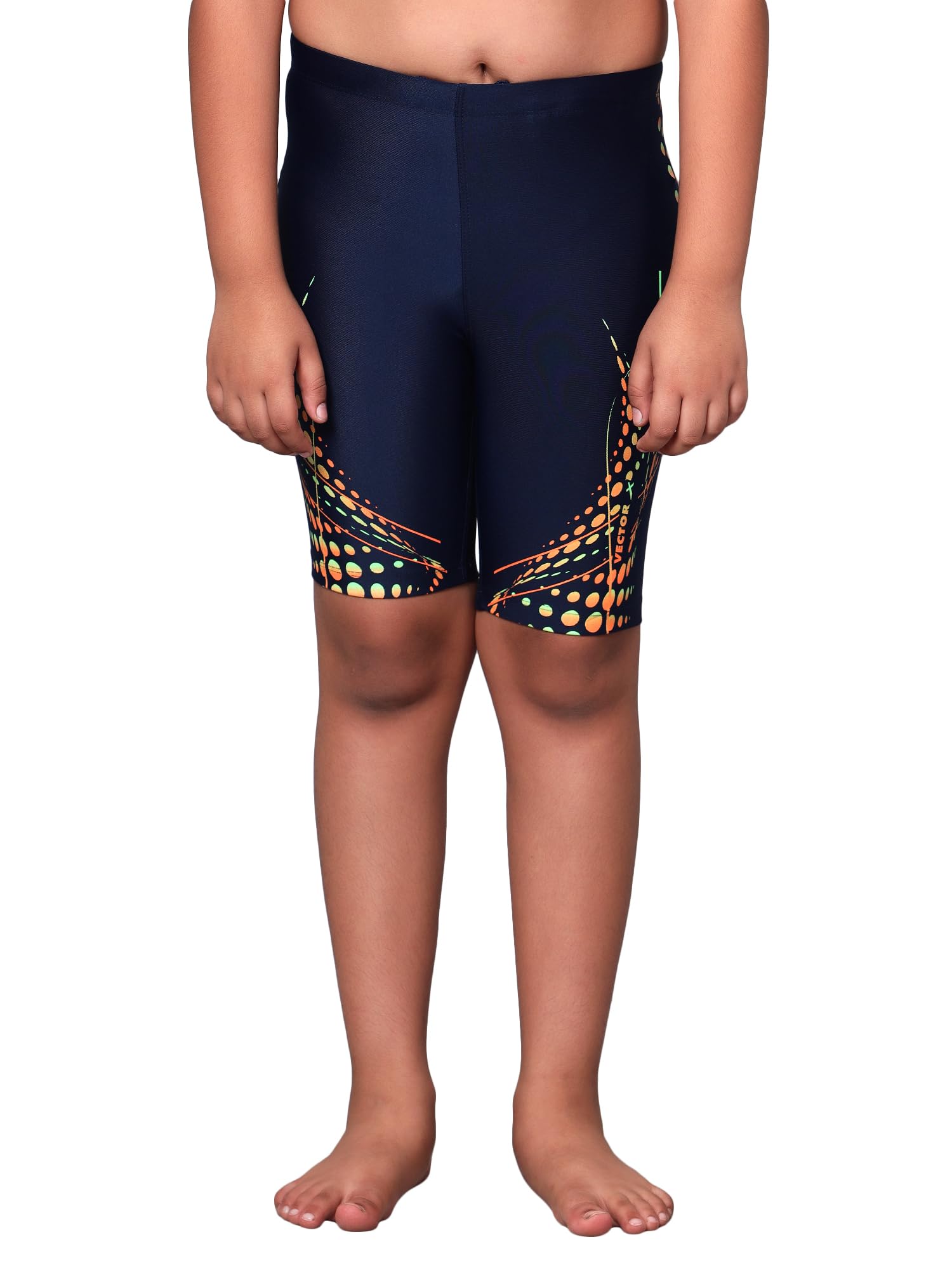 VECTOR X OKS-240 Boys & Girls Compression Half Bottom Shorts Printed