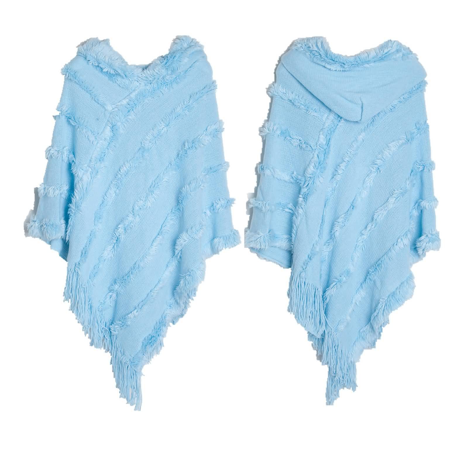 Bufanda de invierno para mujer, sensación de cachemira, bufandas de acrílico con capucha, accesorios de ropa cálida, regalo