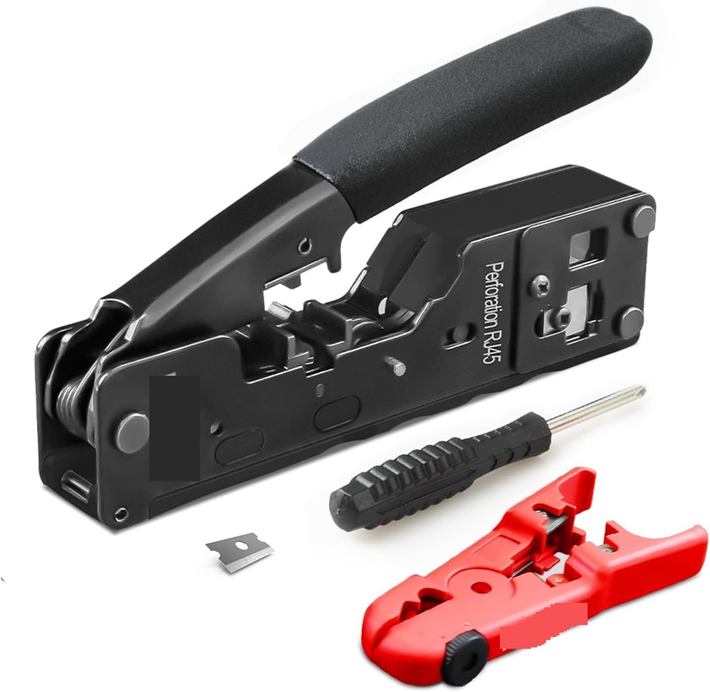 Kit d'outils de réparation de réseau Outil de sertissage RJ45 RJ11 for ...