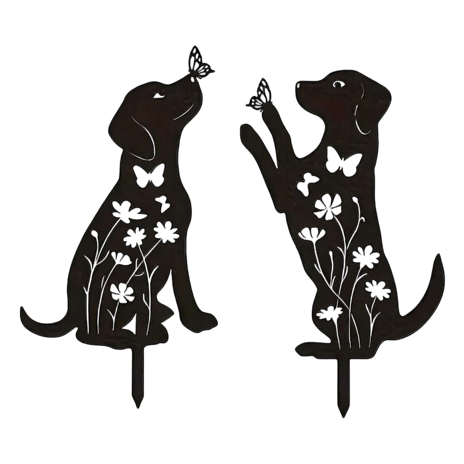 Limtula Modern Iron Sculpture Stake Artistic Metal Decoration Garden Stake for Residential and Commercial Outdoor Use Modern Iron Sculpture