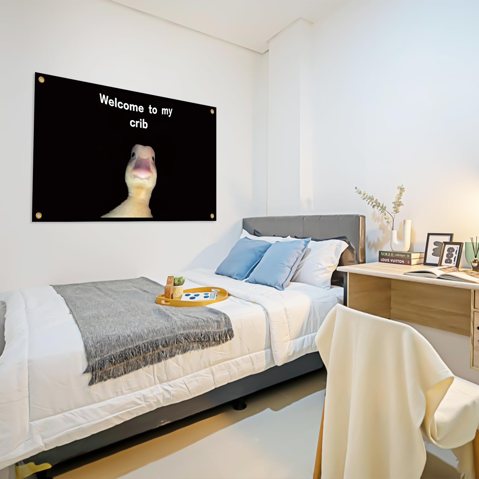 Generic Welcome To My Crib Funny Flag 2x3Ft Wall Flag With