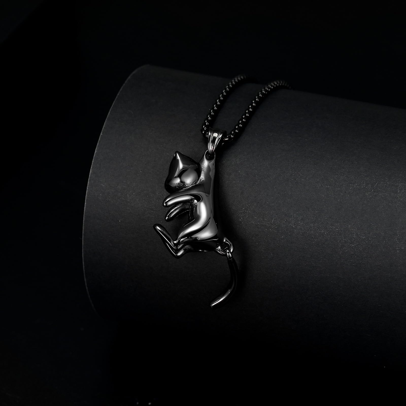 Haustier Kremation Schmuck für Asche Memorial Asche Schmuck Keepsake Katze Urne Anhänger für Tier Asche Halskette
