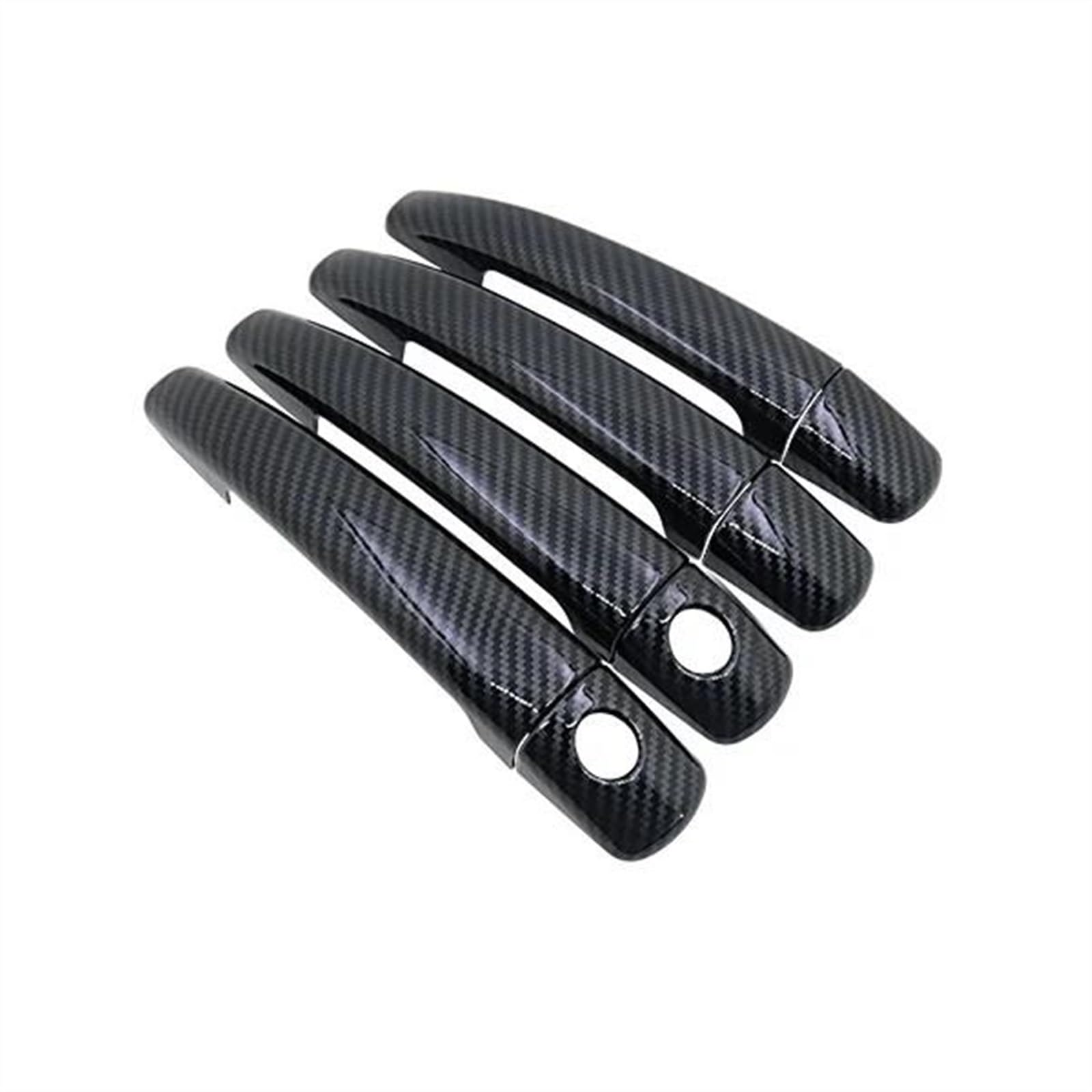 Noheeu D Accessories Car Oor Knob Protector Handle Frame Cover Garnish Trim For Citroen C3 2012~2016(D)