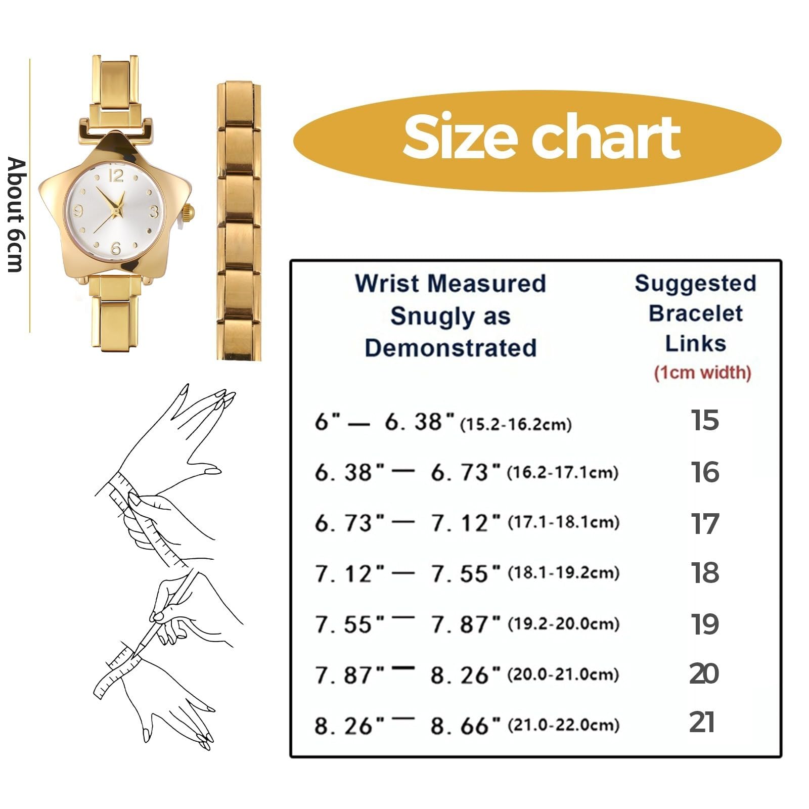 papasgix Italian Charm Bracelet Watches for women men Watch Charm Bracelet Band Star Watch Italian Charms Gold Silver Watches Compatible with 9MM Italian Bracelets Charms: Silver Pink