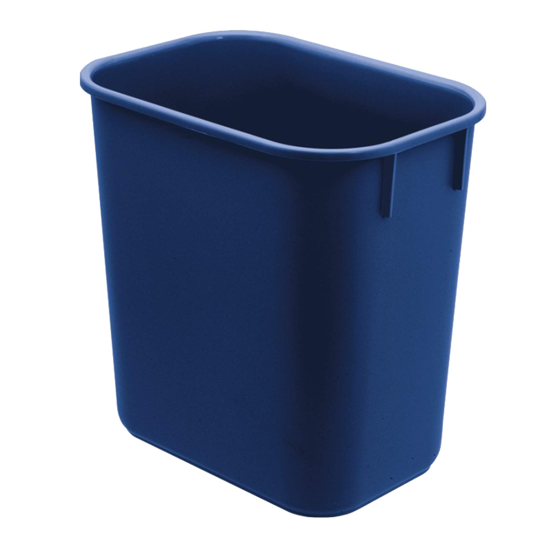 Acrimet Papelera, Cubo para el escritorio, 3.25 galones / 13 cuartos / 12 litros (plástico) (color azul) (conjunto de 4)