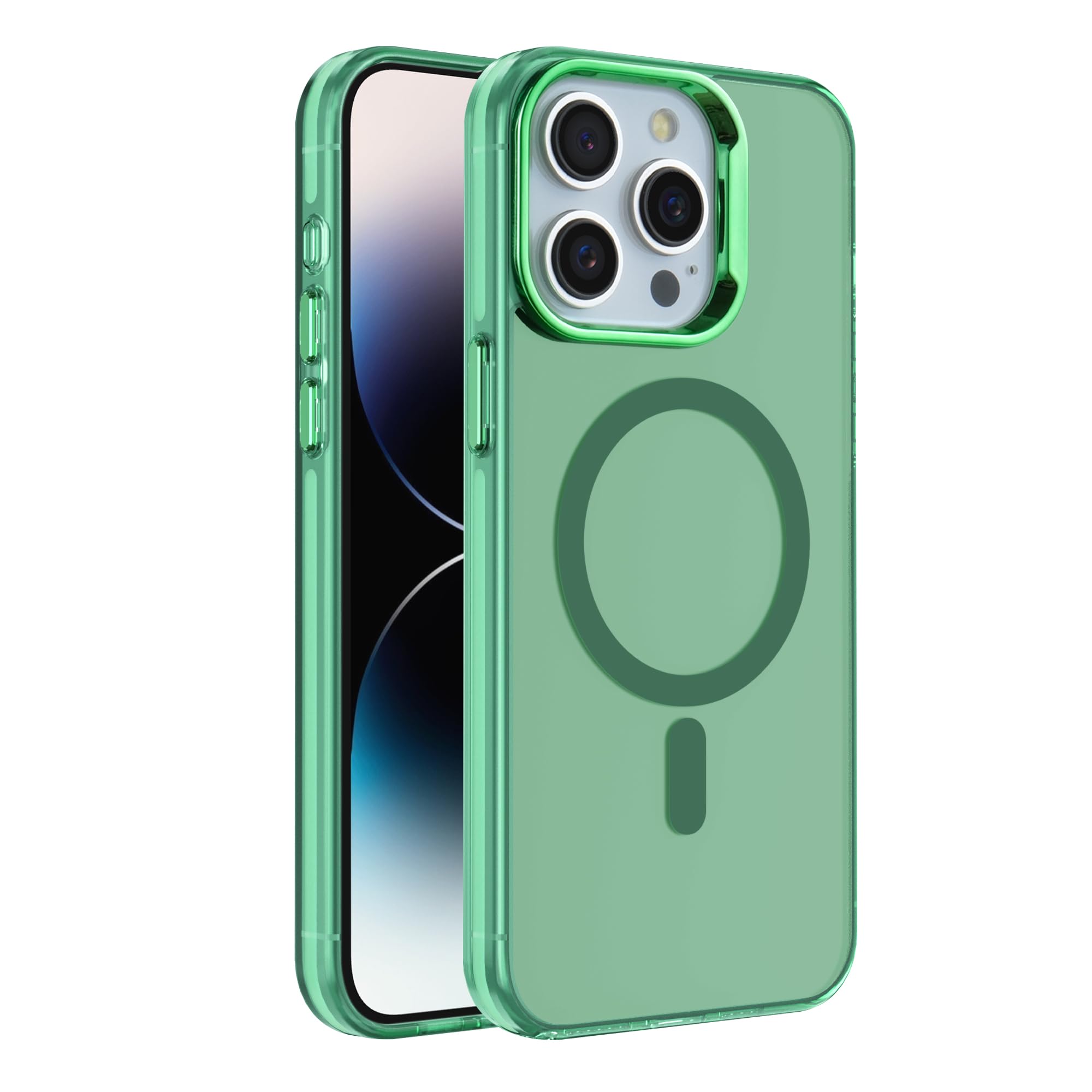 Coque iPhone 15 Pro MagSafe verte idéale pour vos sorties - 8