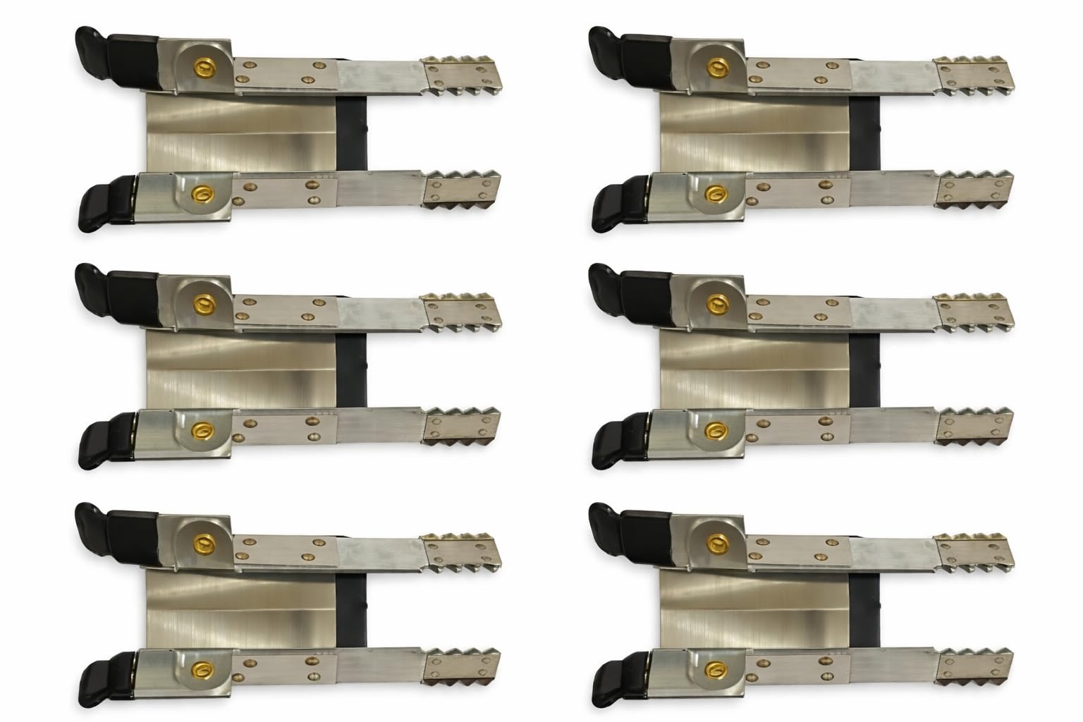 FERPASA® - Pinzas para Bloqueo de Persianas, Cierre Antirrobo para Persianas de Acero Inoxidable. Resistencia, Robustez y Seguridad para su Hogar. Packs de 2, 4, 6 y 10 uds. (6 Uds. Bolsa)