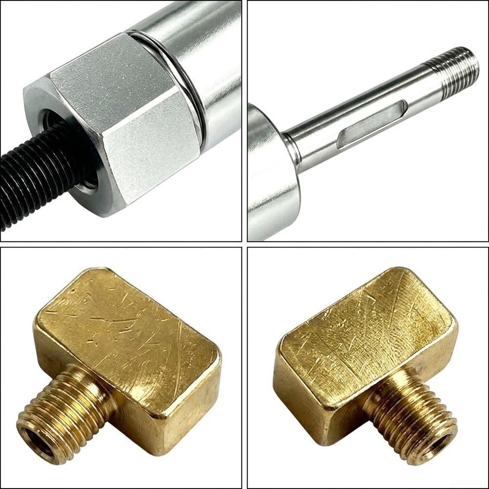 Kit Lubricación Automoción con Adaptadores Kit Lubricación Automoción(Silver 3-piece set)