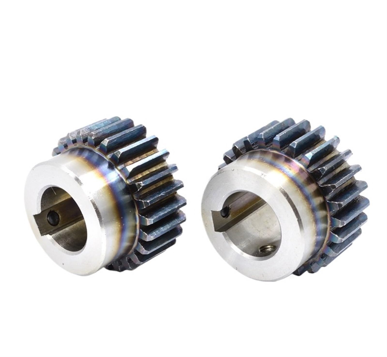 Bevel Gear Pinion Hardware Mechanical 1pcs 1.5M 12-19T Spur Gear Bore 8mm Motor Gear with Step Carbon Steel Transmission Accessories Part(19 Teeth)