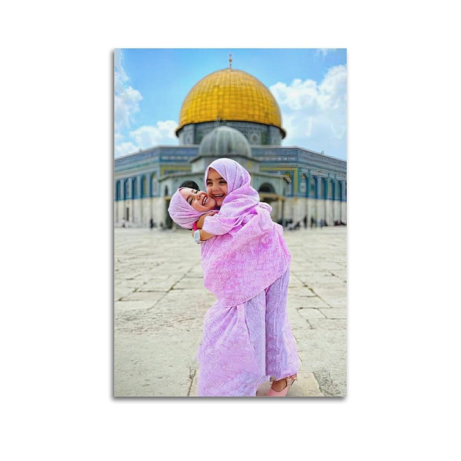 XKUGA Anti War Solidarity Poster Gaza Palestinian Catastrophe Modern Decorative Canvas Prints - Ideal Wall Art for Family, Man Cave, Game Room, Boys & Girls Bedroom 24x36inch(60x90cm)