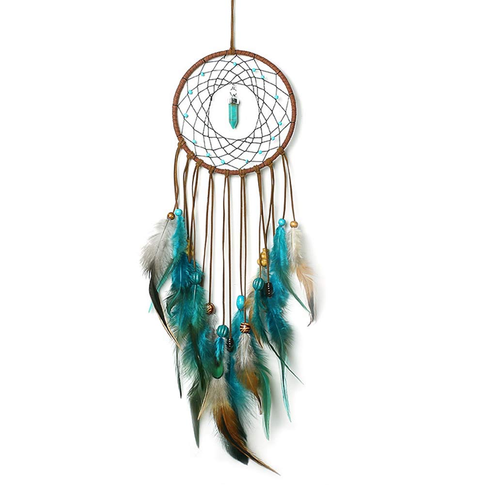 Excefore Dream Catcher Large Bohemian Handmade Macrame Wall Hanging for Kids - Boho Decor Feather Decoration