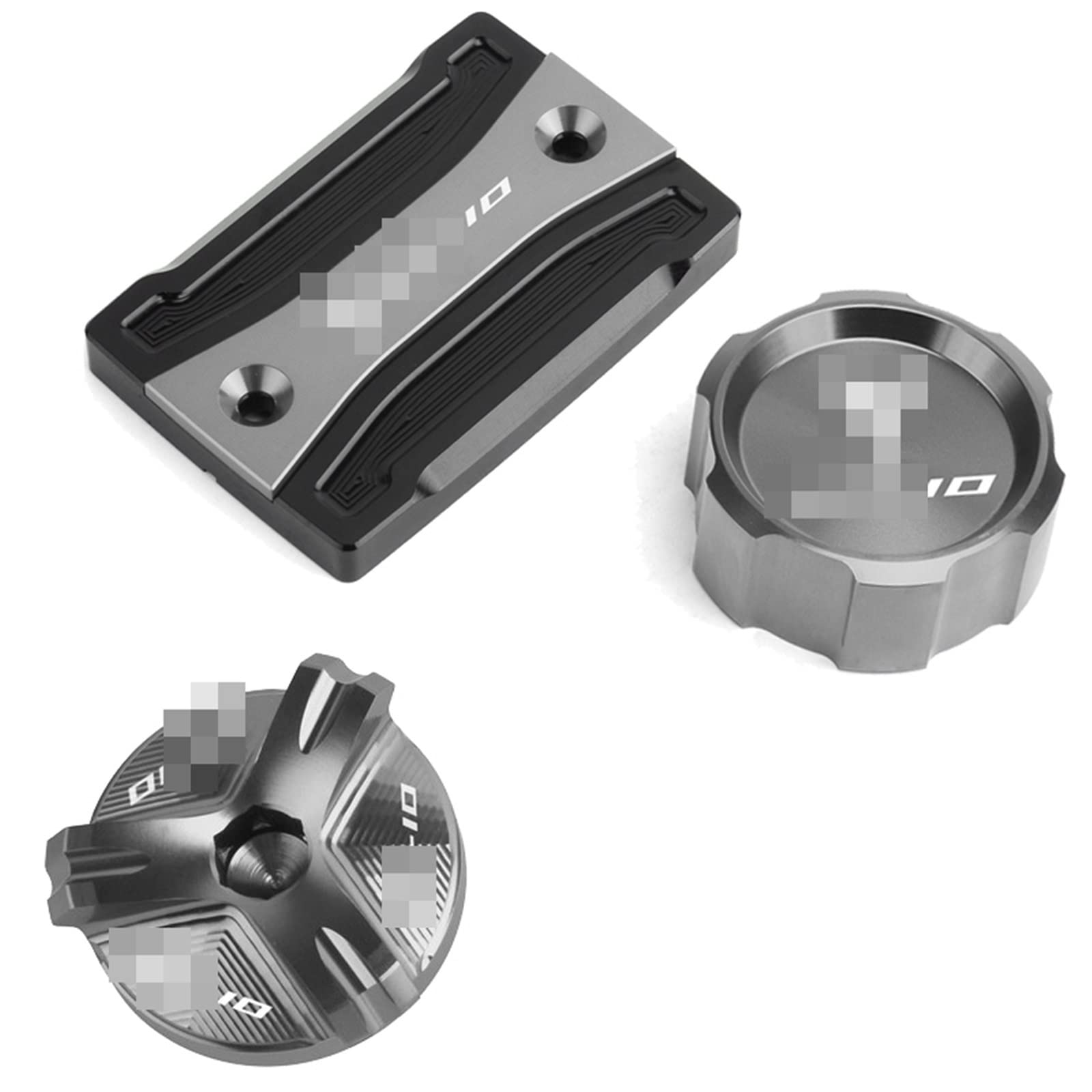 Accessori Styling Motociclo Tappo Serbatoio Dell'olio Motore Alluminio CNC Protezione Coperchio Bullone Serbatoio Carburante per Y&amaha per MT10 2015-2020 Tappi Serbatoio Moto