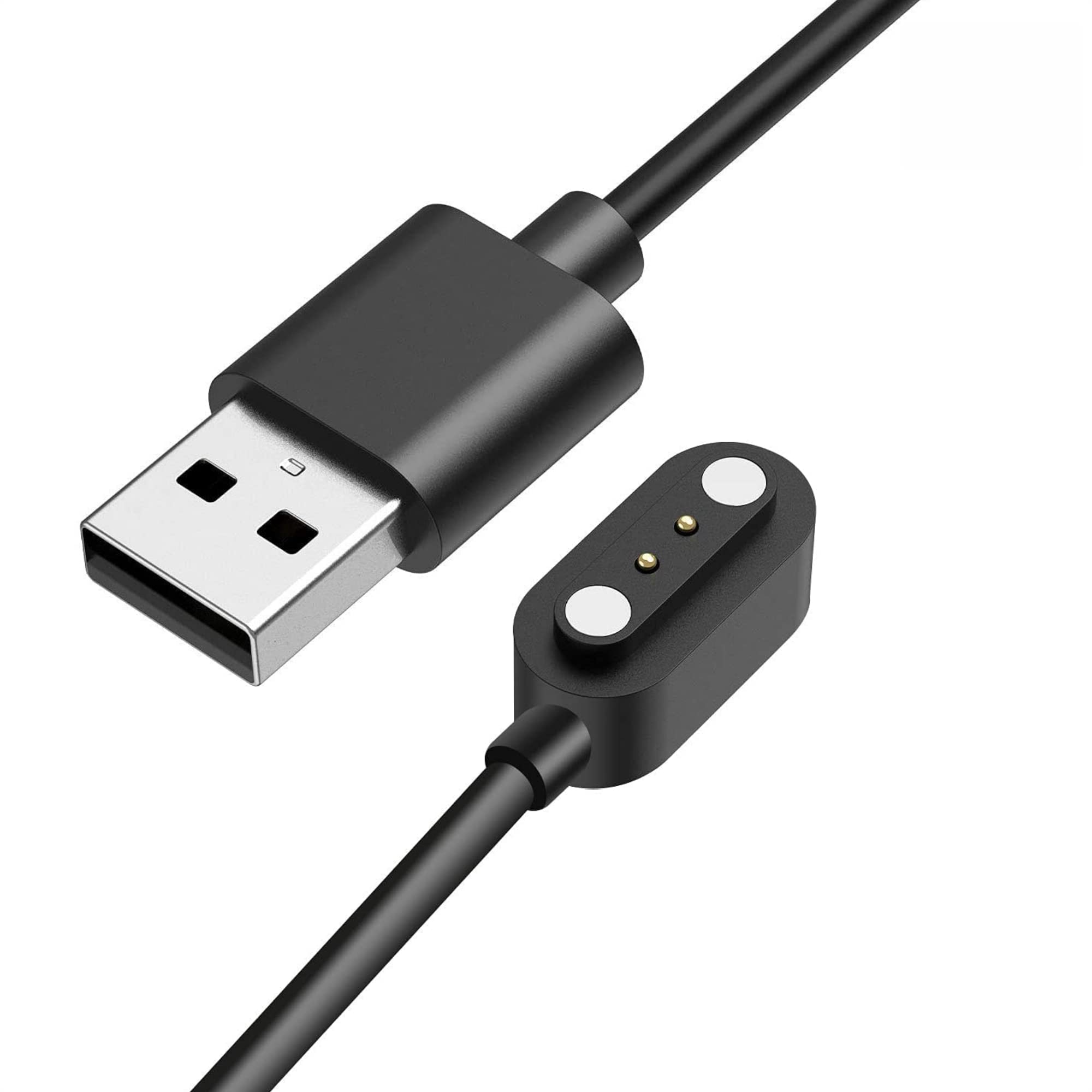 Ticwatch USB Magnetic Charging Cable Compatible with ColorFit Pro 2/Oxy, Pro 3/Assist, Pulse, Ultra, Nav/Nav+, Brio, Beat, Pulse Grand, NoiseFit Active, Agile, X-Fit 1(Black) (B0B61485D6) Amazon Price History, Amazon Price Tracker