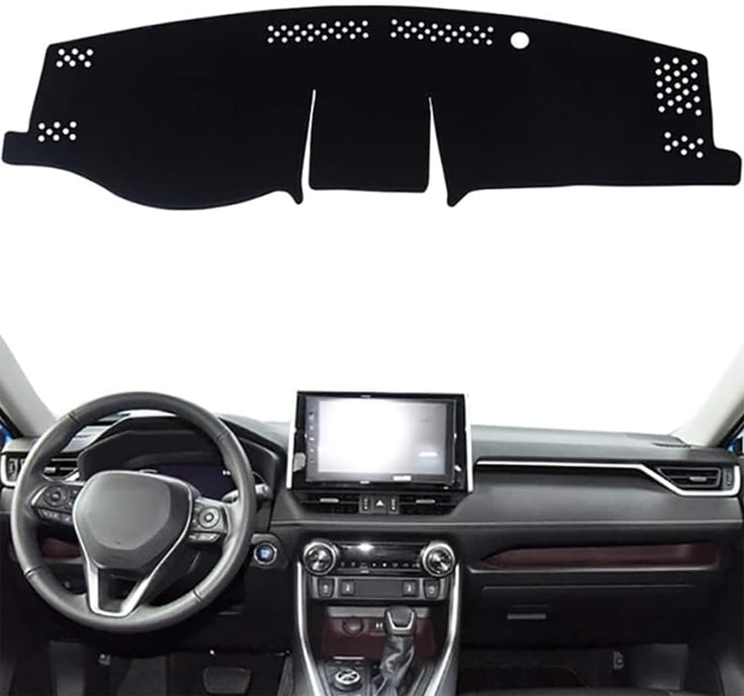 DdaiXQ Car Dashboard Mat For toyota RAV4 XA50 2019 2020 2021 2022 2023, Anti Slip Anti Glare Dustproof Dashboard Cover Pad Protector Dash Cover Sunshade Dashmat