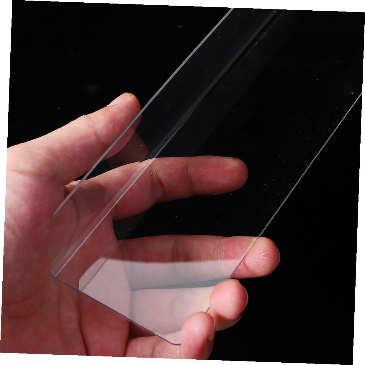 FUOYLOO 20pcs Clear PVC Shelf Dividers Cabinet Organizers for Closet and Pantry High Transparent Separators for Home Storage and Display Management