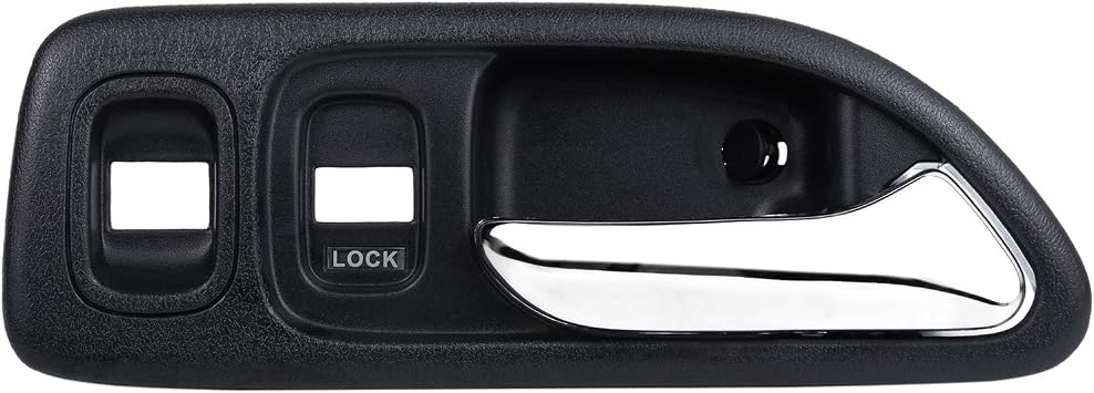 Right Passenger Side Interior Door Handle Replacement for Honda Accord 1994-1997 Black