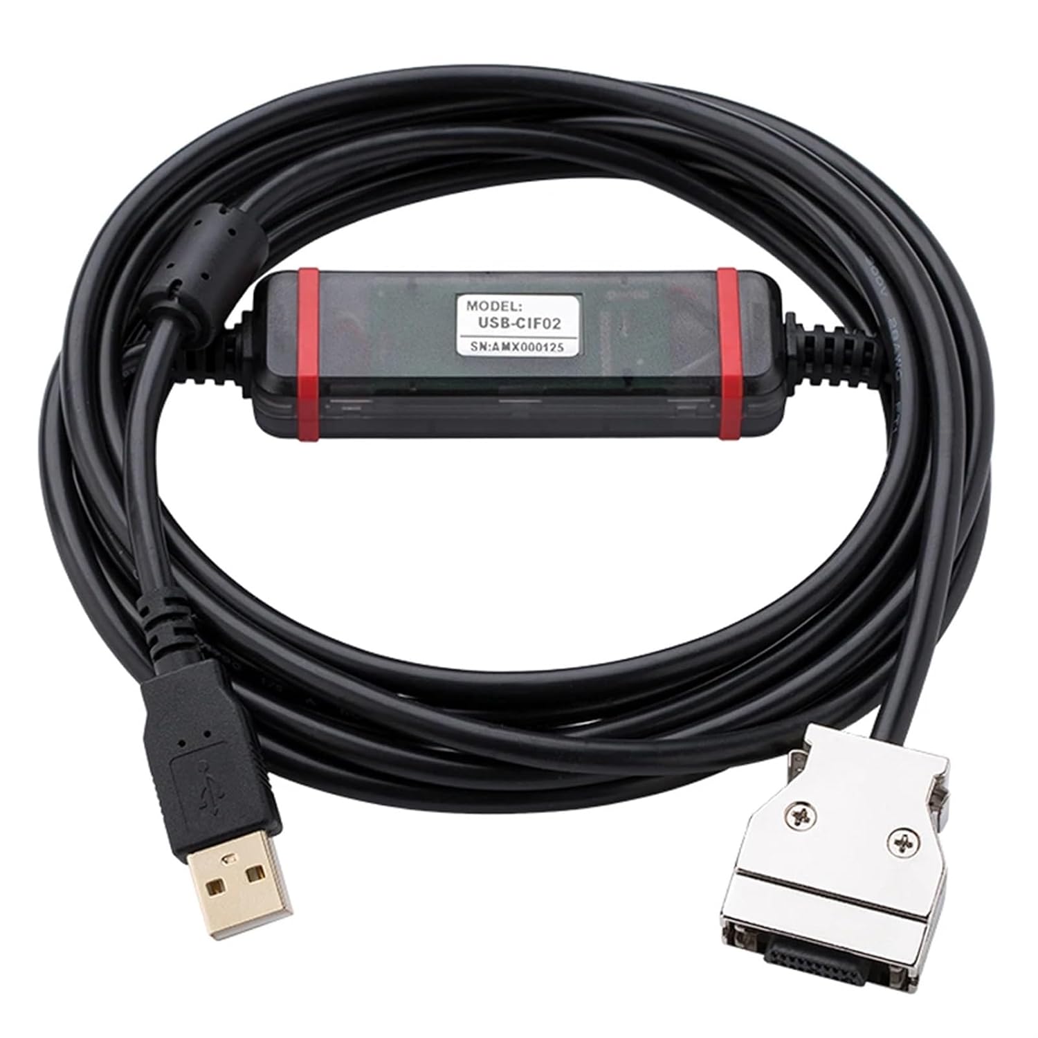 USB-CIF02 Adapter for CPM1/CPM1A/CPM2A/CPM2AH/C200HS/C200HX/HG/HE CQM1 Series PLC Programming Cable Data Download Line(FTDI)