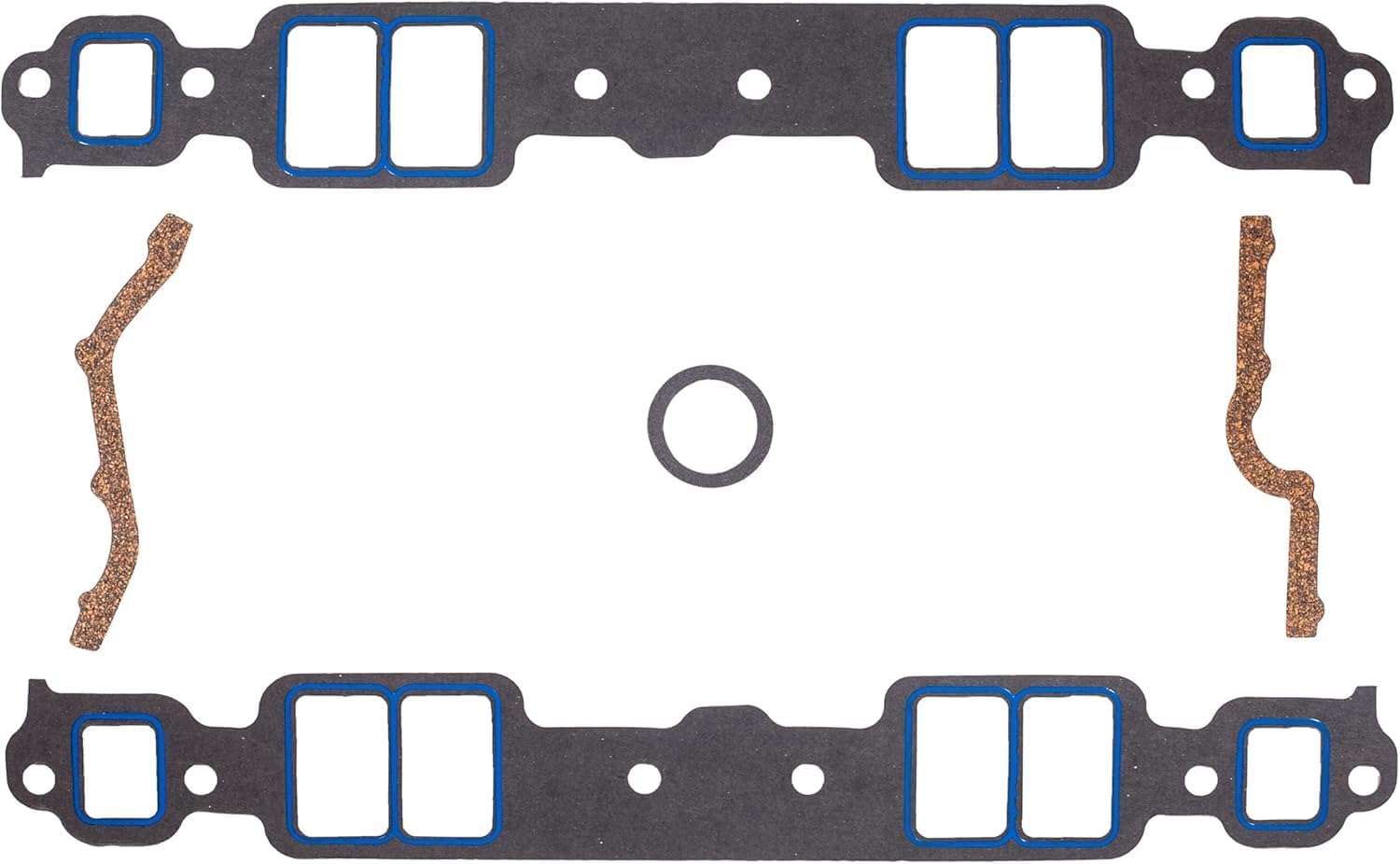 1205 for Chevy GMP V8 5.7 Intake Manifold Gasket Set Chevrolet K1500 C1500 Tahoe Yukon V8 Engine 4.3 5.0 6.6L 262 265 267 283 302 305 307 327 350 400 1971 1972 1973 1974 1975 1976 1977 1978 1979-2002